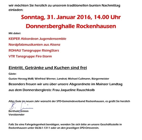 Einladung